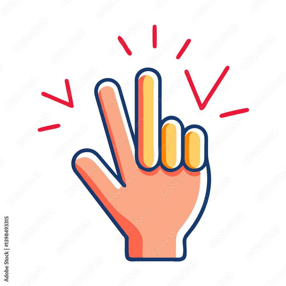 hand v icon, hand v vector illustration-simple illustration of hand v, perfect for hand v logos and icons hand v icon, hand v vector illustration-simple illustration of hand v, perfect for hand v logos and icons