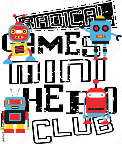 Radical Games Mini Hero Club with robots