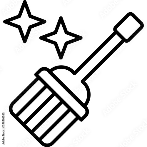 Bast Icon Vector Element