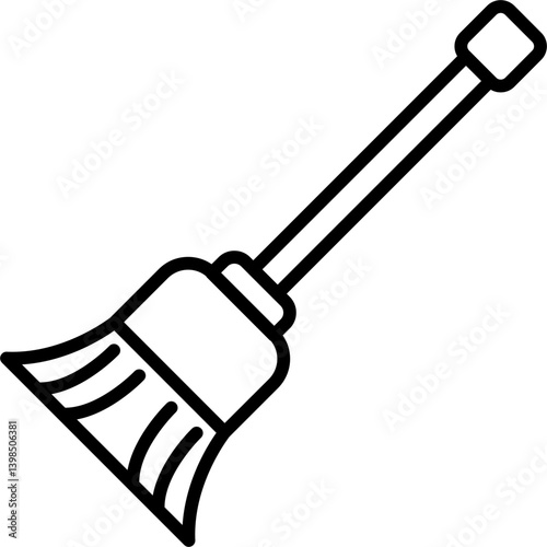Mop Icon Vector Element