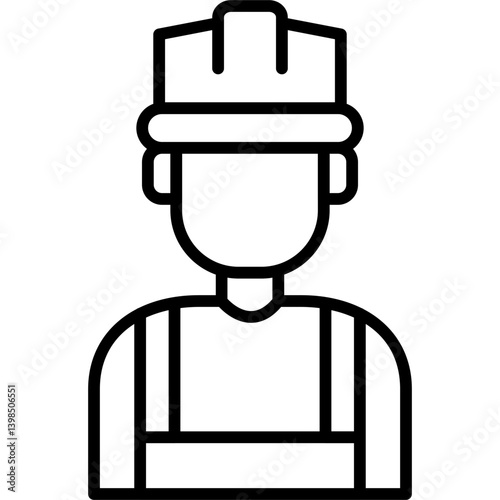 Janitor Icon Vector Element