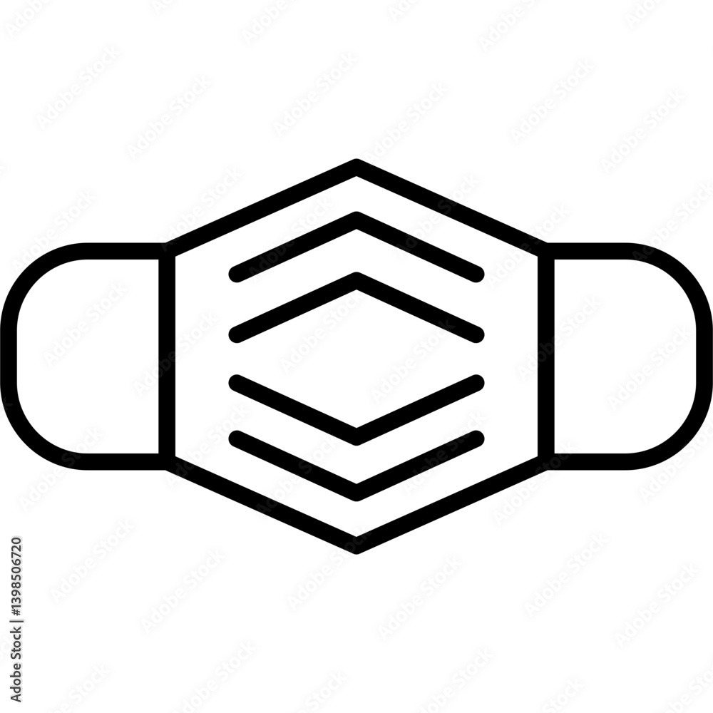 Dust Mask Icon Vector Element Dust Mask Icon Vector Element
