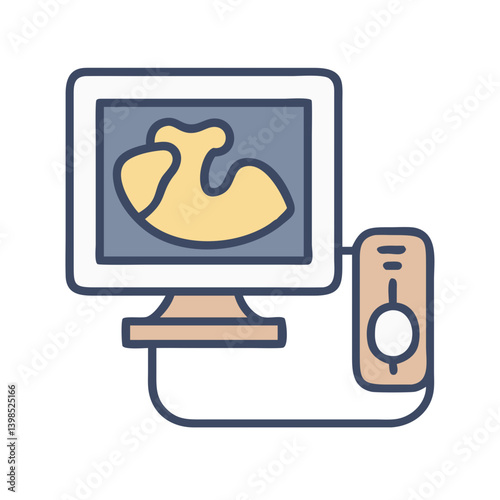 Advenced Obstetric Ultrasound Machine