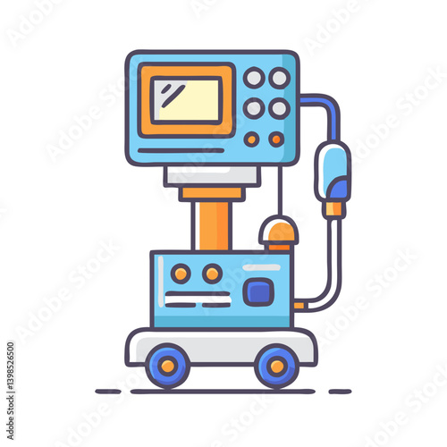  Pediatric Ventilator Medical Device