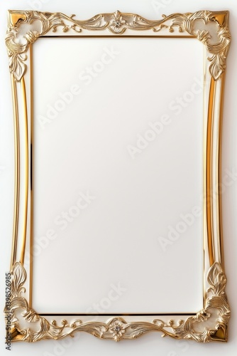 Fashionable gold frame for high-end brands with premium style