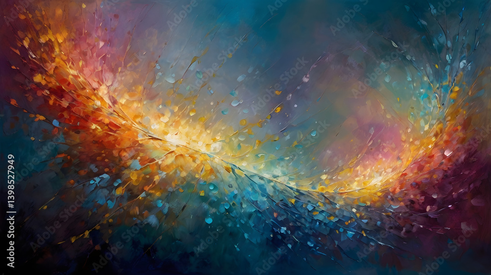 Obraz premium abstract blue background, ai generated