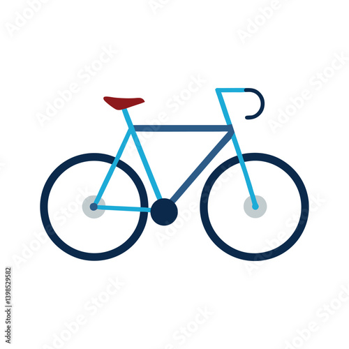 : bicycle vector illustration on white background