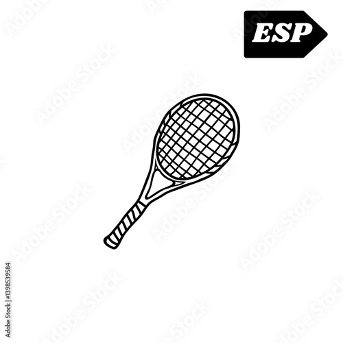 tennis racket icon