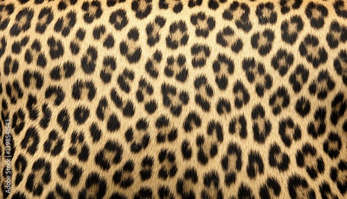 Leopard Print Fabric Texture (2) photo