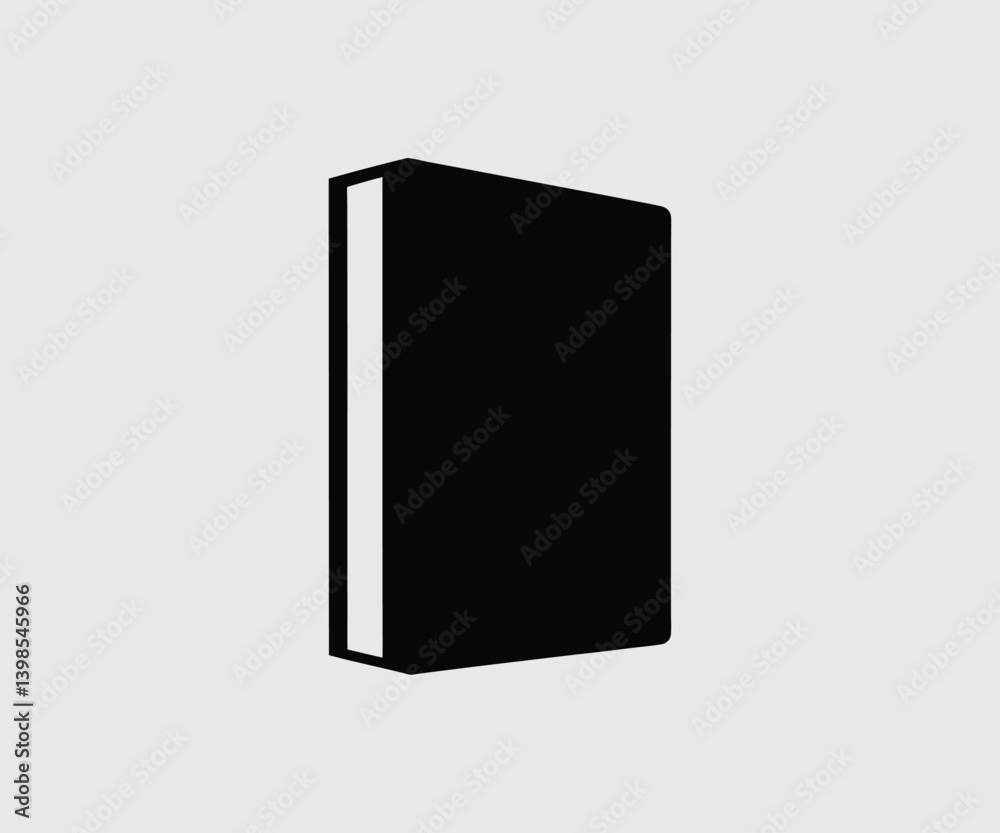 Fototapeta premium Simple Book Vector Illustration