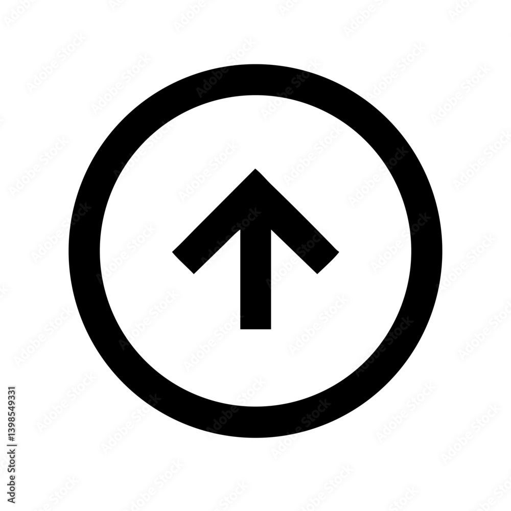 arrow circle up vector flat icon arrow circle up vector flat icon