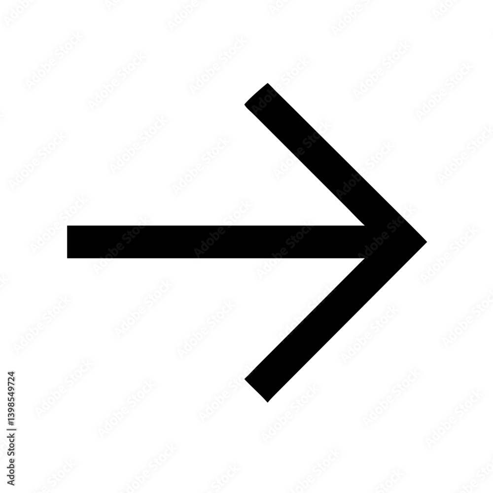 arrow right glyph flat vector icon arrow right glyph flat vector icon