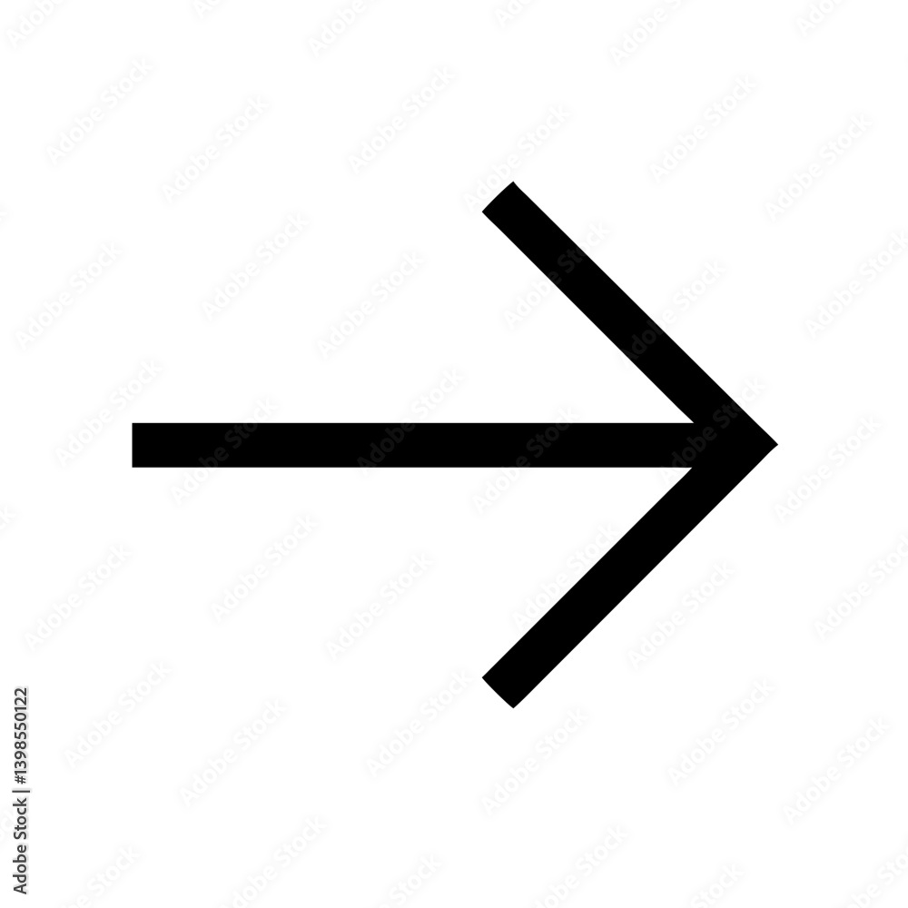 arrow small right vector flat icon arrow small right vector flat icon