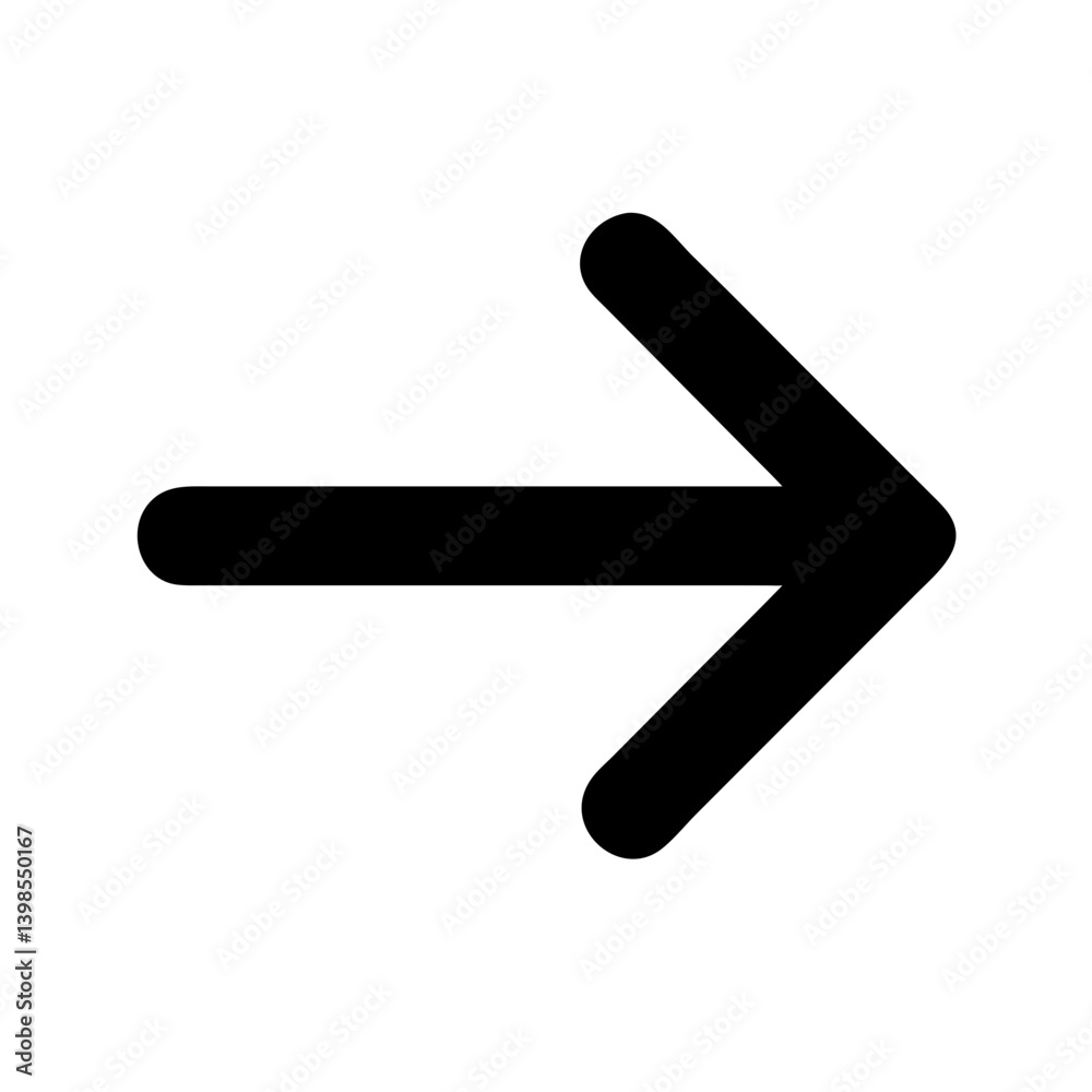 arrow small right vector flat icon arrow small right vector flat icon