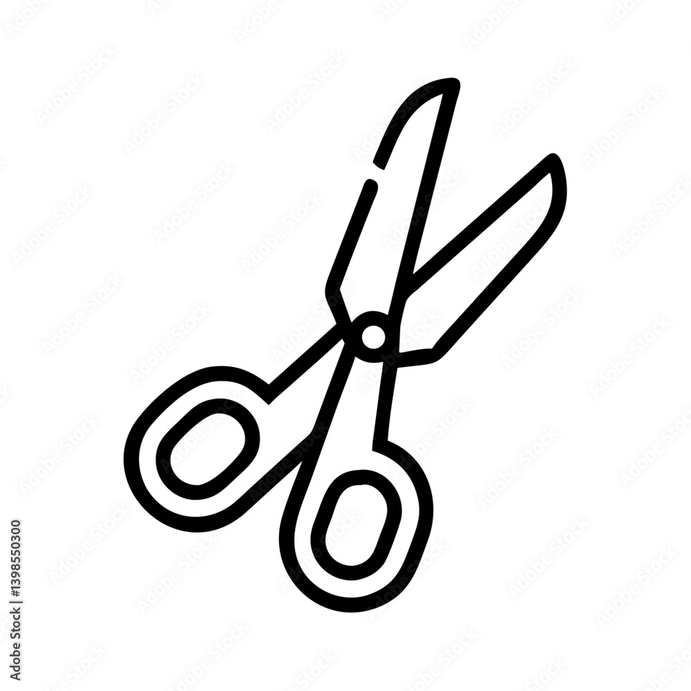 Scissors Icon for Creativity and Crafting Topics Scissors Icon for Creativity and Crafting Topics