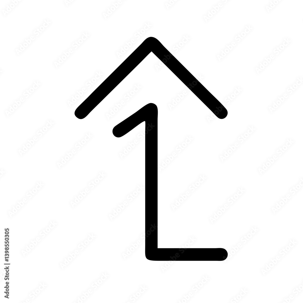 arrow small up vector flat icon arrow small up vector flat icon