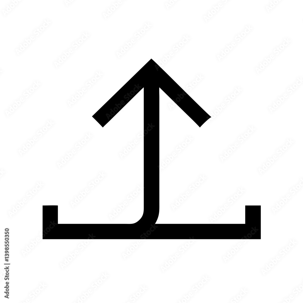 arrow small up glyph flat vector icon arrow small up glyph flat vector icon