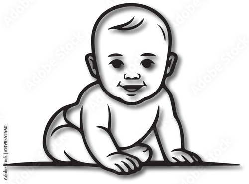 Family, child care, Child achievement logo design