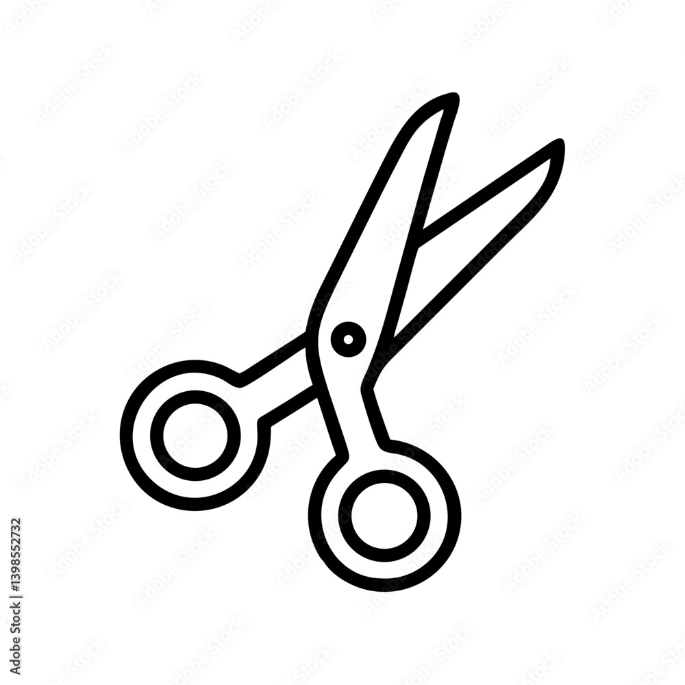 Scissors Icon for Creativity and Crafting Topics Scissors Icon for Creativity and Crafting Topics