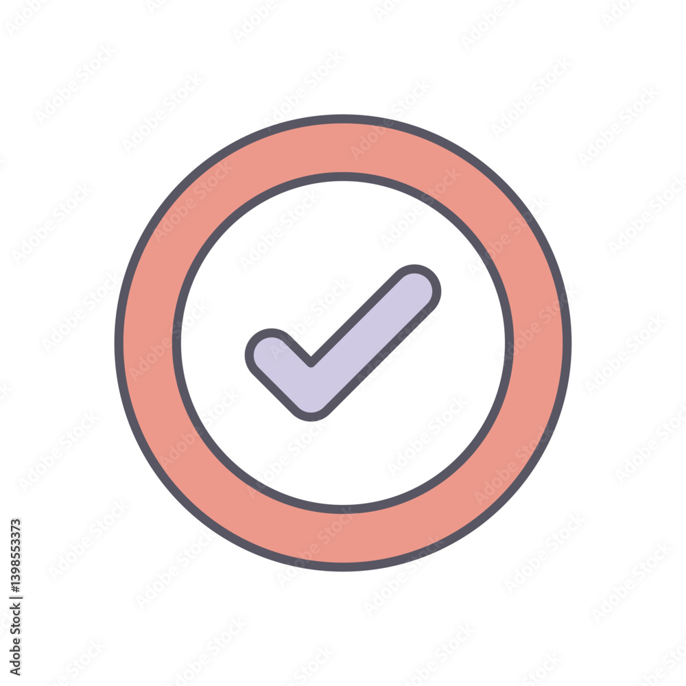 CHEACKED vector icon stock illustration CHEACKED vector icon stock illustration