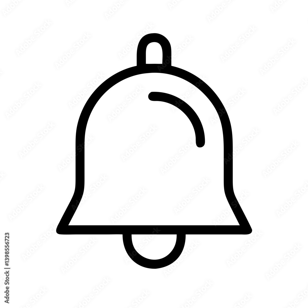 bell ring vector flat icon bell ring vector flat icon