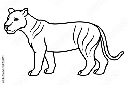 Wild Liger Linework