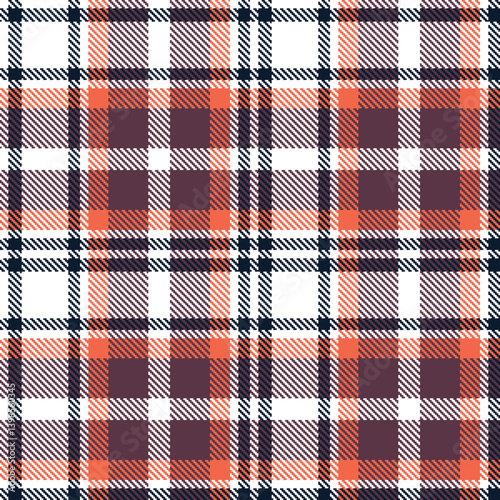 Wallpaper Mural Elegant Seamless Tartan featuring Bright white and Light dark Textile Design Torontodigital.ca