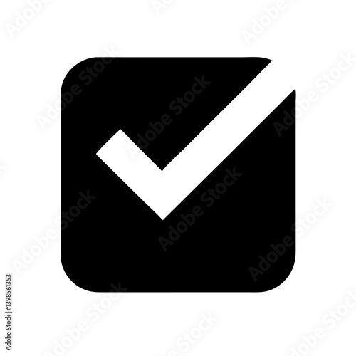 box check  vector flat icon