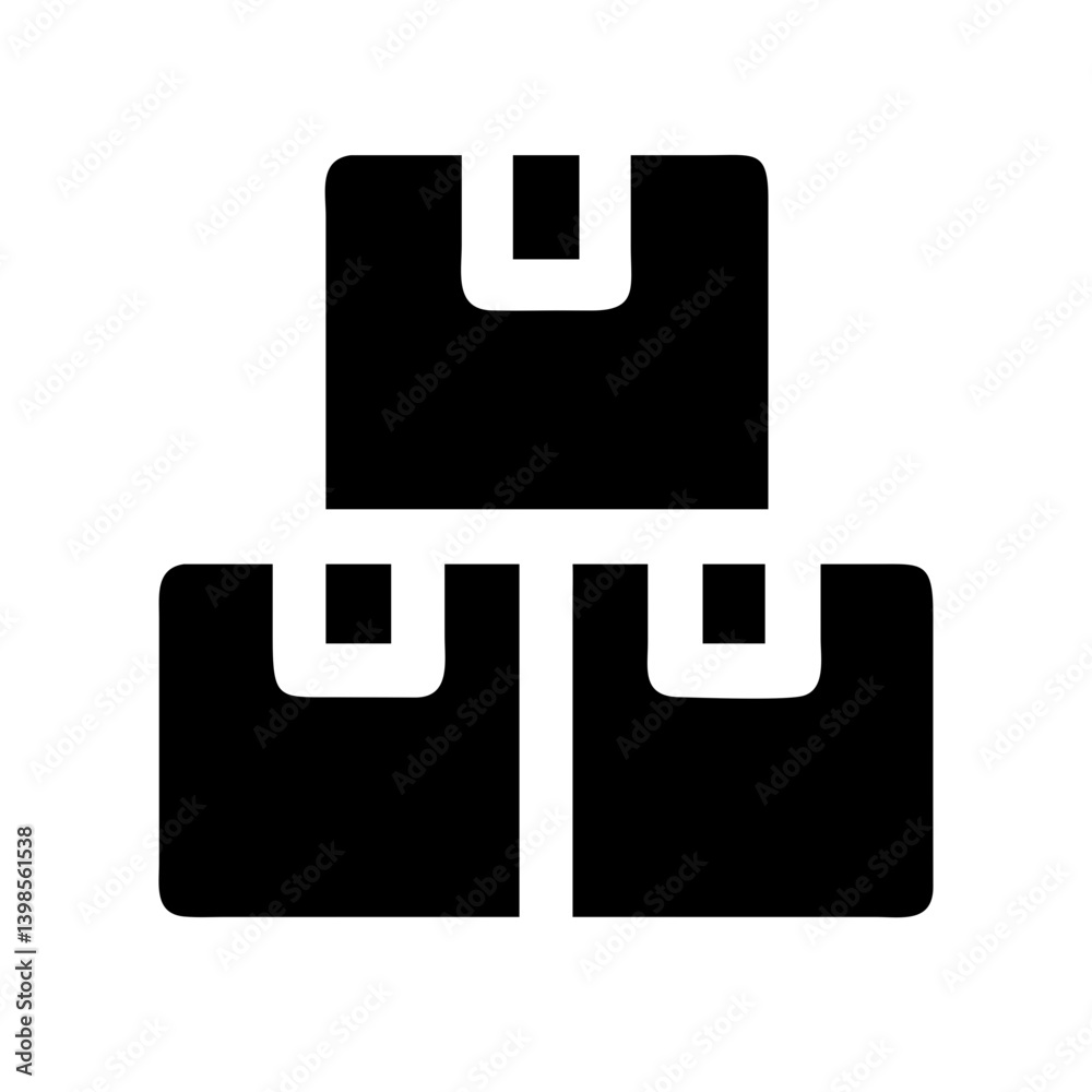 boxes vector flat icon boxes vector flat icon