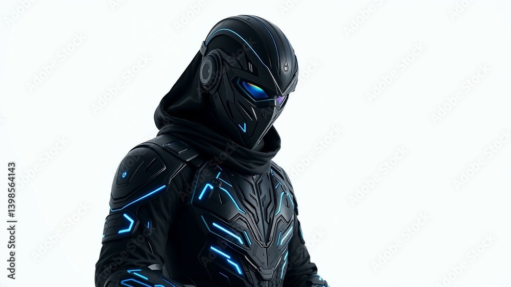 Cyberpunk Ninja A Fusion of Tradition and Futuristic Elegance Cyberpunk Ninja A Fusion of Tradition and Futuristic Elegance