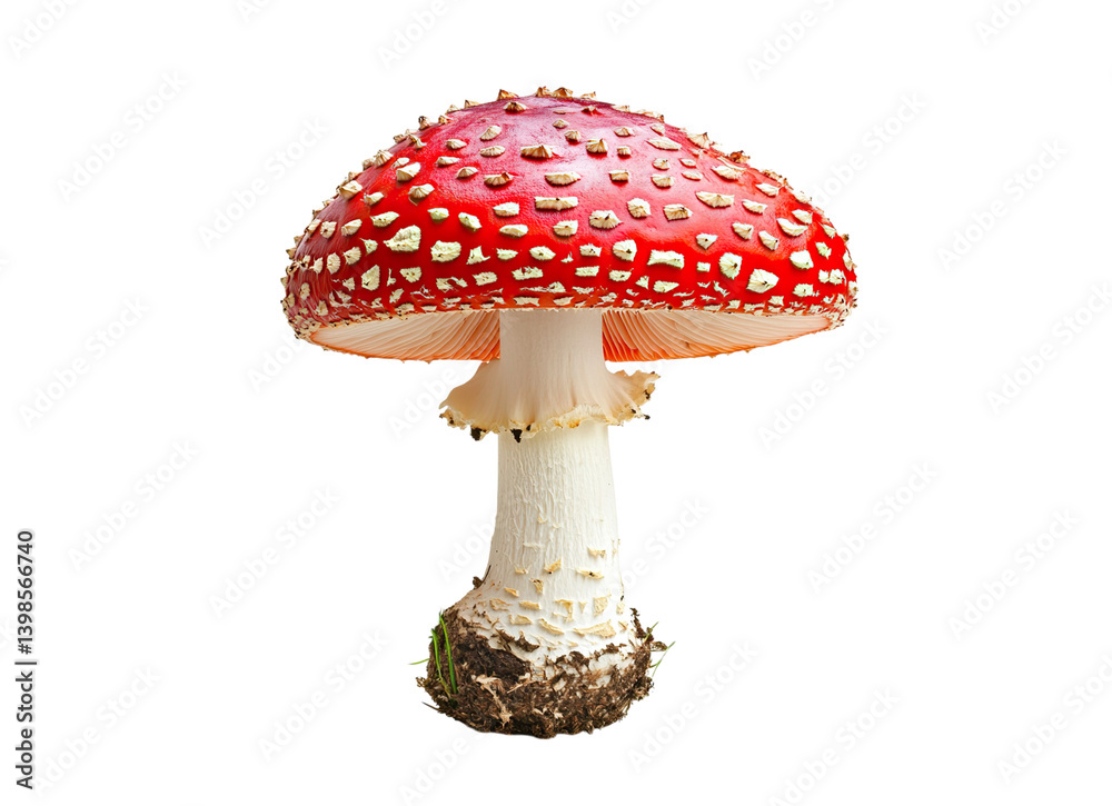 Red white mushroom Red white mushroom