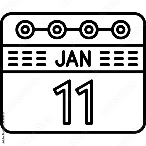 January 11 icon