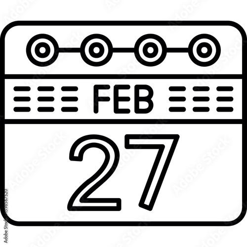 February 27 icon