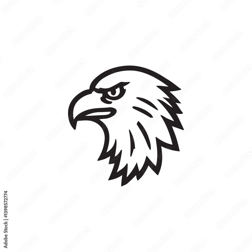 Obraz premium eagle vector illustration