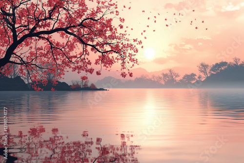 Calm background: A soothing...