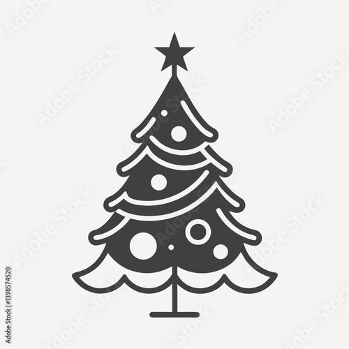 christmas tree vector
