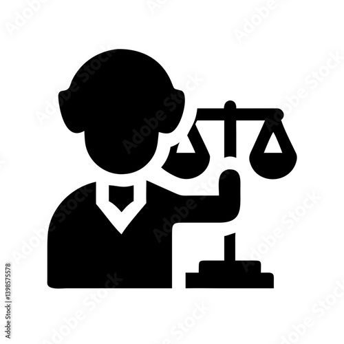 civil right icon  vector flat icon