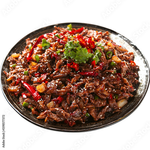 Authentic chinese spicy beef stir fry recipe delicious asian cuisine