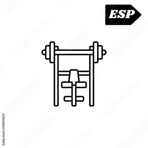 gym equipment icon