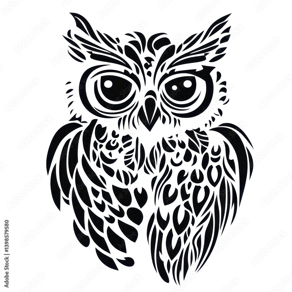 Fototapeta premium Stencil isolated on white background