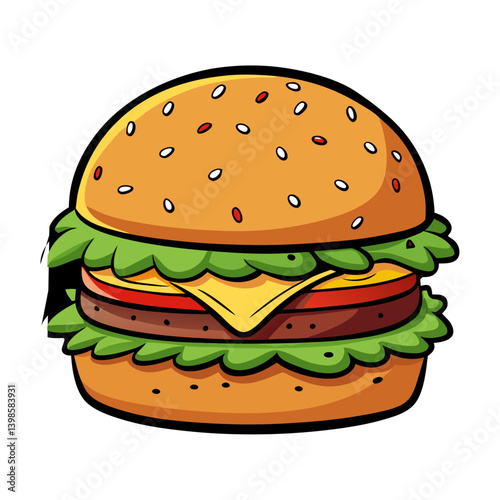 burger vector art