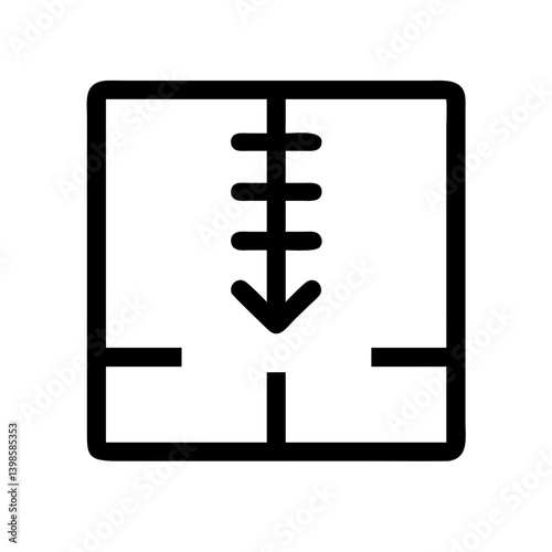 compress  vector flat icon