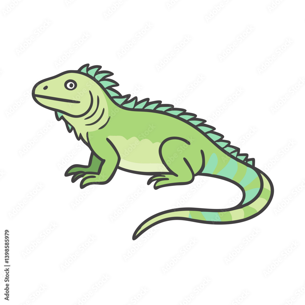 iguana icon, iguana vector illustration-simple illustration of iguana, perfect for iguana logos and icons iguana icon, iguana vector illustration-simple illustration of iguana, perfect for iguana logos and icons