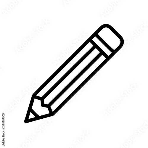 Pencil icons symbolize creativity and artistic expression. Essential for drawing, writing, and educational themes, these designs reflect the art of communication through simple tools.