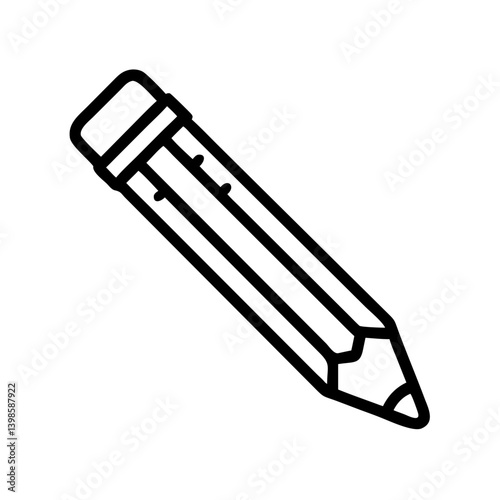 Pencil icons symbolize creativity and artistic expression. Essential for drawing, writing, and educational themes, these designs reflect the art of communication through simple tools.