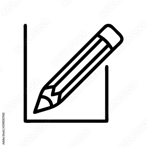 Pencil icons symbolize creativity and artistic expression. Essential for drawing, writing, and educational themes, these designs reflect the art of communication through simple tools.