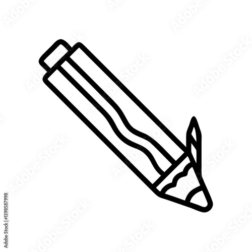 Pencil icons symbolize creativity and artistic expression. Essential for drawing, writing, and educational themes, these designs reflect the art of communication through simple tools.
