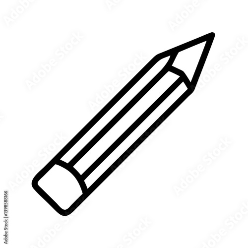 Pencil icons symbolize creativity and artistic expression. Essential for drawing, writing, and educational themes, these designs reflect the art of communication through simple tools.
