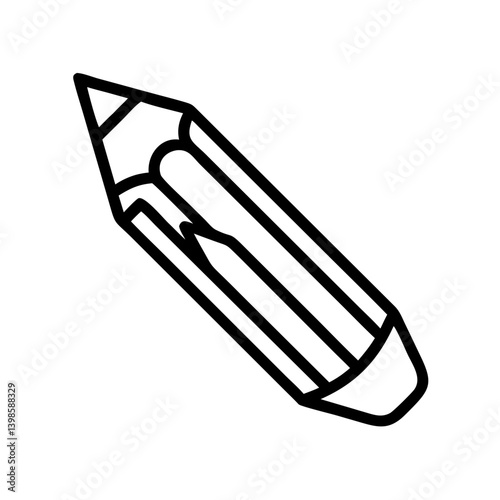 Pencil icons symbolize creativity and artistic expression. Essential for drawing, writing, and educational themes, these designs reflect the art of communication through simple tools.