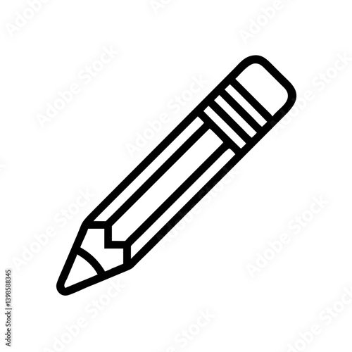 Pencil icons symbolize creativity and artistic expression. Essential for drawing, writing, and educational themes, these designs reflect the art of communication through simple tools.